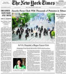 Nameless in Tehran - Empty Bylines in Sunday's New York Times Articles