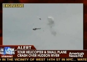 Hudson Plane Crash: First Photos Of Crash In Mid-Air
