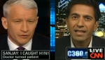 Celebrity Swine Flu Watch: Anderson Cooper Discovers His Sickness on Air!