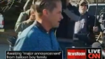 "Absolutely No Hoax," Says Balloon Boy Dad at Makeshift Press Conference 