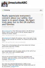 Reporter Twitters While Under Fire In Afghanistan