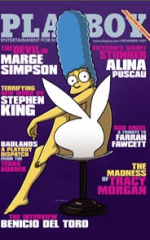 Marge Simpson, Playboy Cover Girl (NSFW) 
