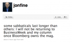 Bloomberg Axe Falls At Business Week, Jon Fine Out