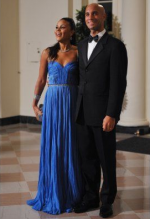 D.C. Mayor Adrian Fenty and Wife Michelle