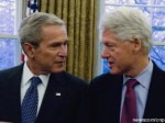 Presidents Bill Clinton & George W. Bush To Face Off In Staged Theater Political Debate