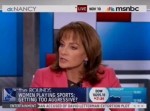 Chyron of the Day: Dr. Nancy Bravely Questions Women's Athletics