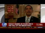 Wall Call: Fox News Only Network To Carry Obama's Berlin Speech