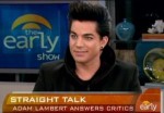CBS Blurs Kiss While Adam Lambert Discusses AMA Performance