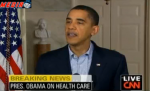 News Sites Treat Obama's 60 Votes For Heath Care Very Differently  