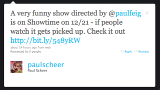 Paul Scheer Tweet