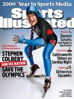 Stephen Colbert Makes SI Cover, Acknowledges Shani Davis' Criticism