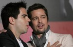 With Brad Pitt, Cannes 2009 With Brad Pitt, Cannes 2009