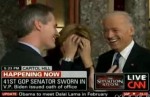 Joe Biden To Scott Brown: 'I Want To Talk To You About Your Daughters'