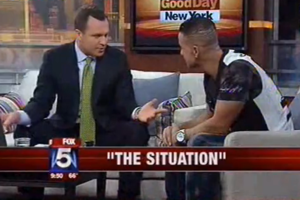 WNYW Fox 5 Newsman Fails To Make Jersey Shore’s “The Situation” Feel Shame