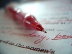 Edit/red pen