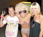 lady gaga with her fans