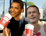 Obama Boehner Slurpee