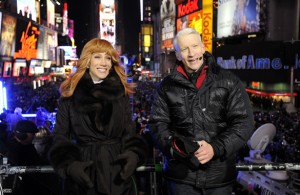 Kathy Griffin and Anderson Cooper
