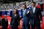 Republican Candidates Participate In Debate At Reagan Library