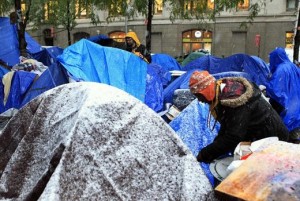 Occupy Wall Street Tarps