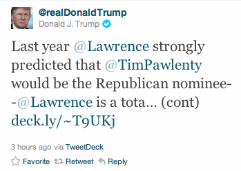 donaldtrump-lawrence-tweet