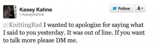 sorrytweet