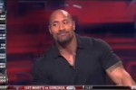 The Rock Curses On ESPN, And On-Air Awkwardness Ensues therockbs