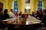 ObamaWomenDinner