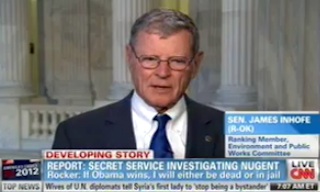 Sen. Inhofe Tells Soledad O'Brien Not To Worry About Ted Nugent ...