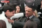 Will Smith Slaps Reporter After The Guy Tries To Kiss Him Smith