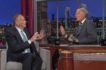 Letterman Confronts O’Reilly: ‘Why Doesn’t The Current President Get More Credit?’ oreilly letterman