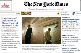 Bombshells Come In Threes? NYT On David Paterson…Again