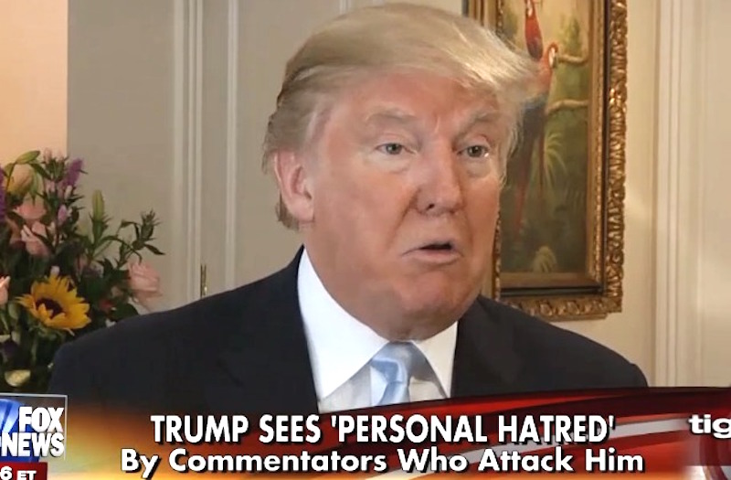 Trump Again Trashes Fox News While on Fox: I’m Treated ‘Terribly’