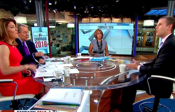 CBS Norah O'Donnell Shuts Down Eric Trump