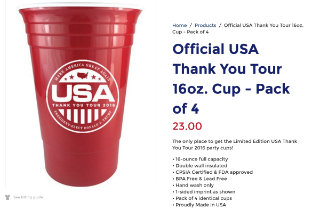 Donald Trump is Selling Disposable Red Party Cups For Almost $6 Each