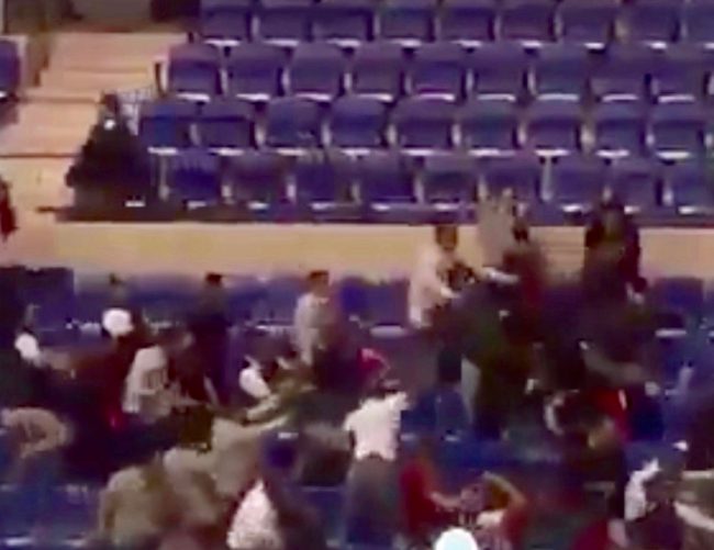 Watch Dozens of Rival Fans Violently Clash in This Massive Soccer Riot