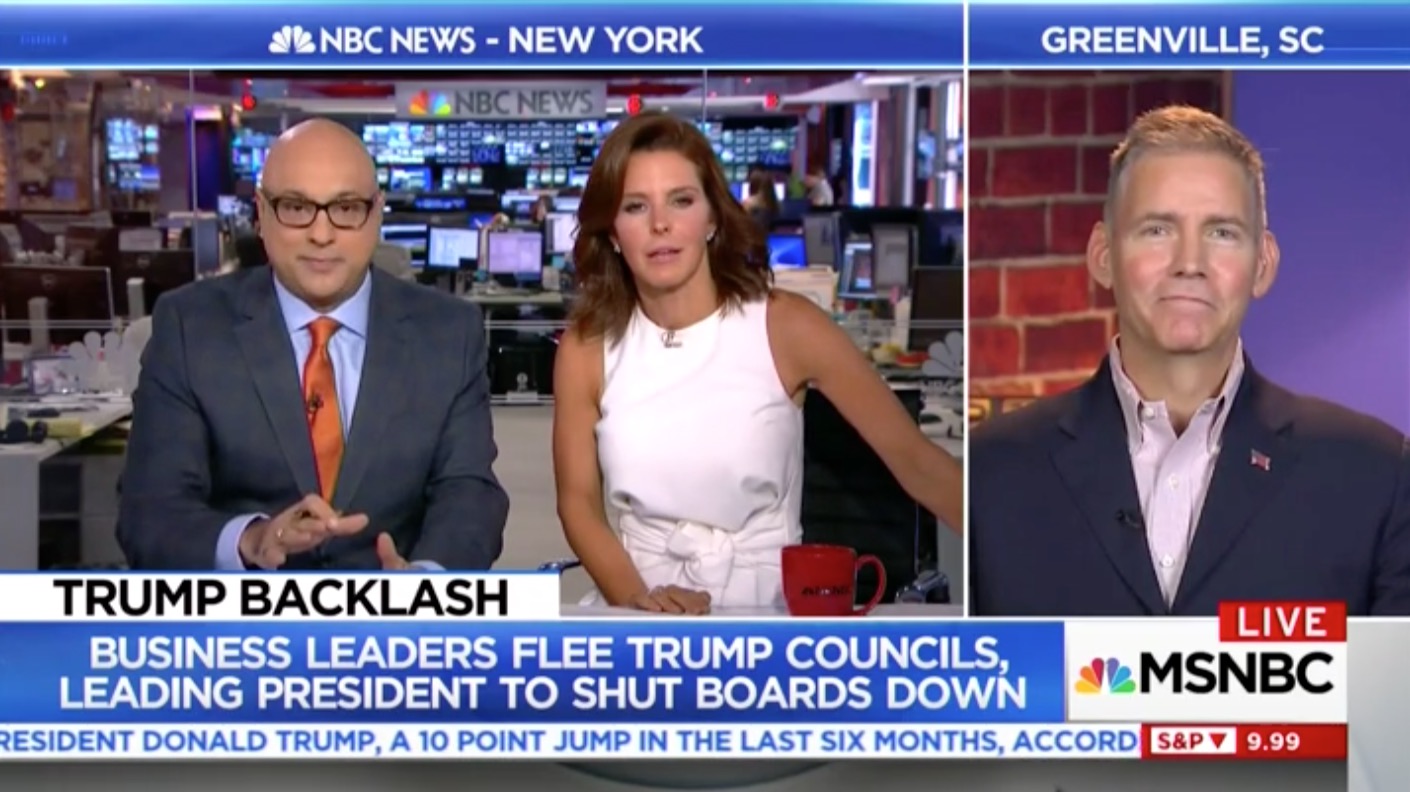 ‘You Can’t Just Lie on TV’: Velshi/Ruhle Interview With Trump Supporter ...