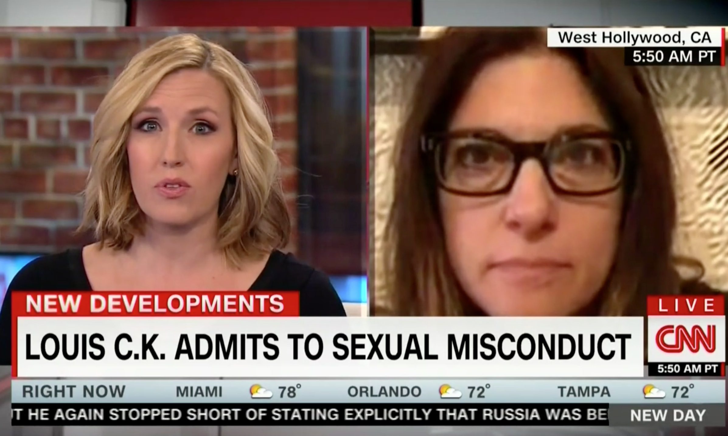 Louis C.K. Victim Rebecca Corry Speaks Out: ‘I Just Wanted it to Be Over’