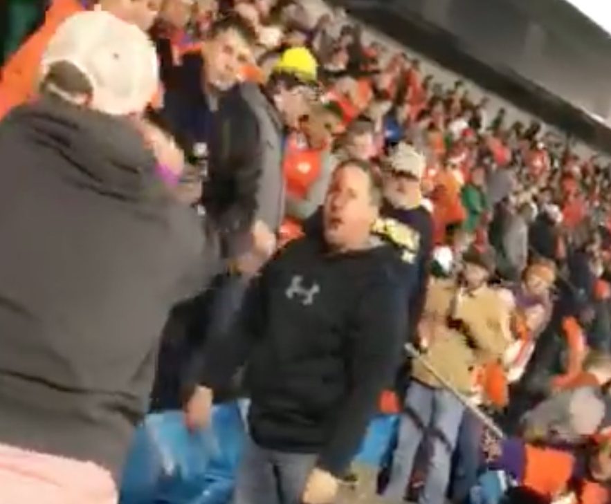 WATCH Vicious Brawl in Stands at ACC Title Game Leaves Fan Bloodied