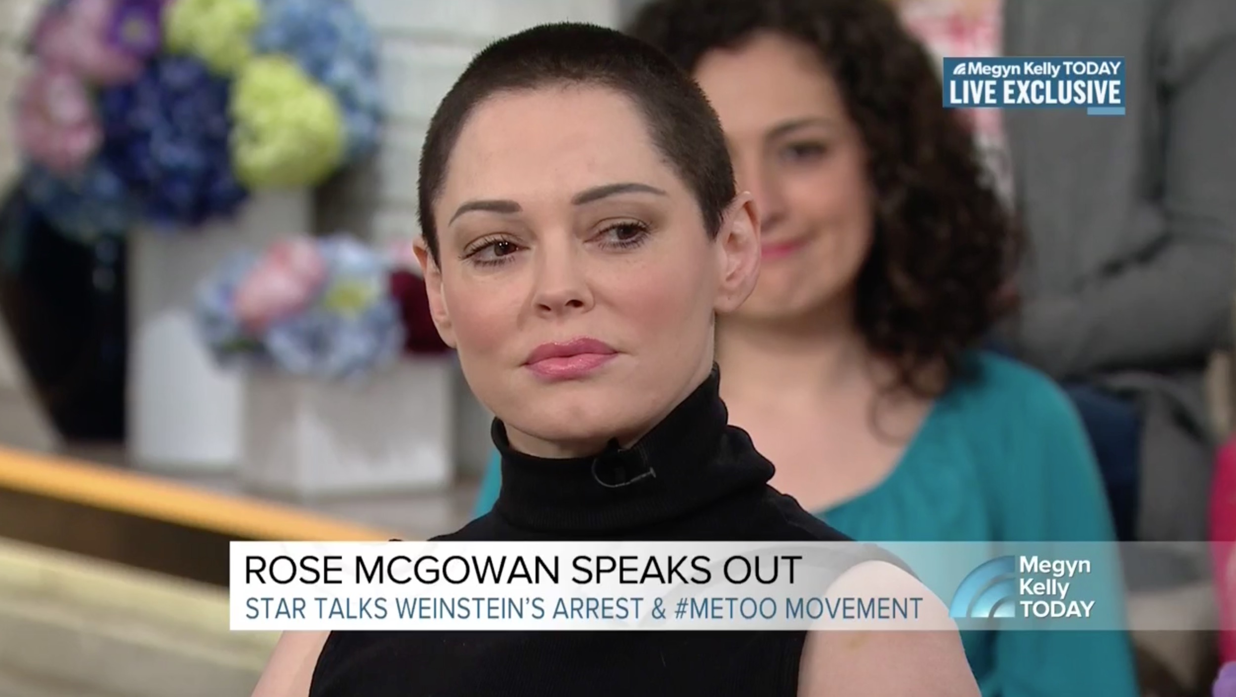 Watch Rose McGowan’s Visceral Reaction to Harvey Weinstein’s Arrest