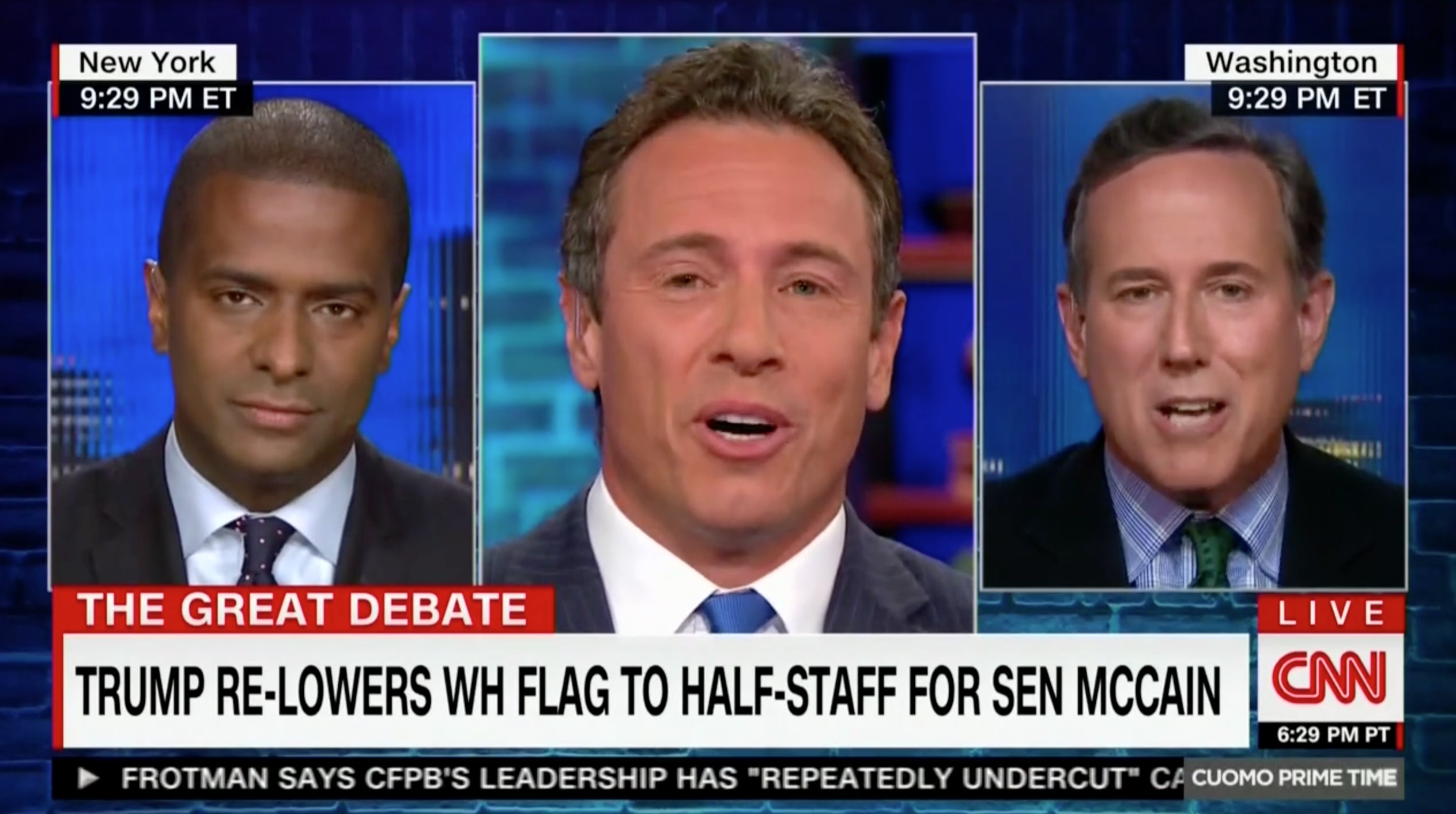 CNN Panel on Trump, McCain Goes Way Off the Rails: ‘You’re So Petty’
