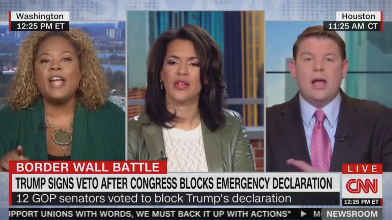 CNN Panel Blows Up Over Trump Emergency Declaration: ‘Don’t You Dare ...