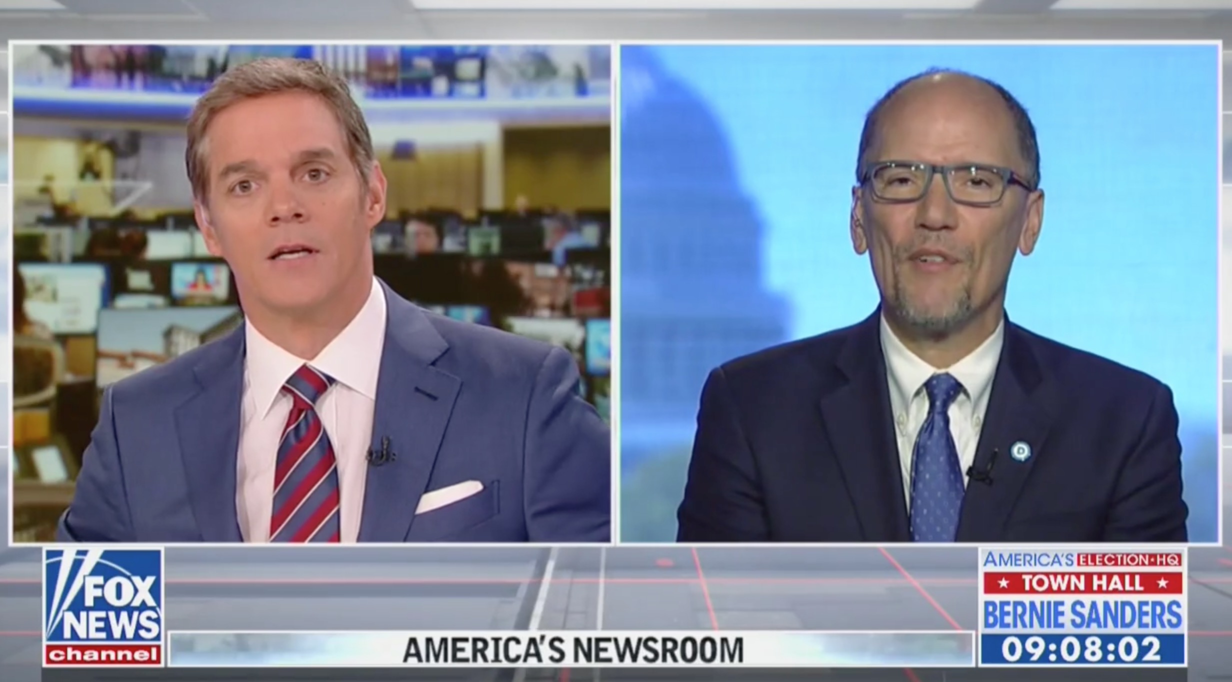 DNC Chair Takes a Torch to Fox News ‘Leadership’ While ON Fox News You