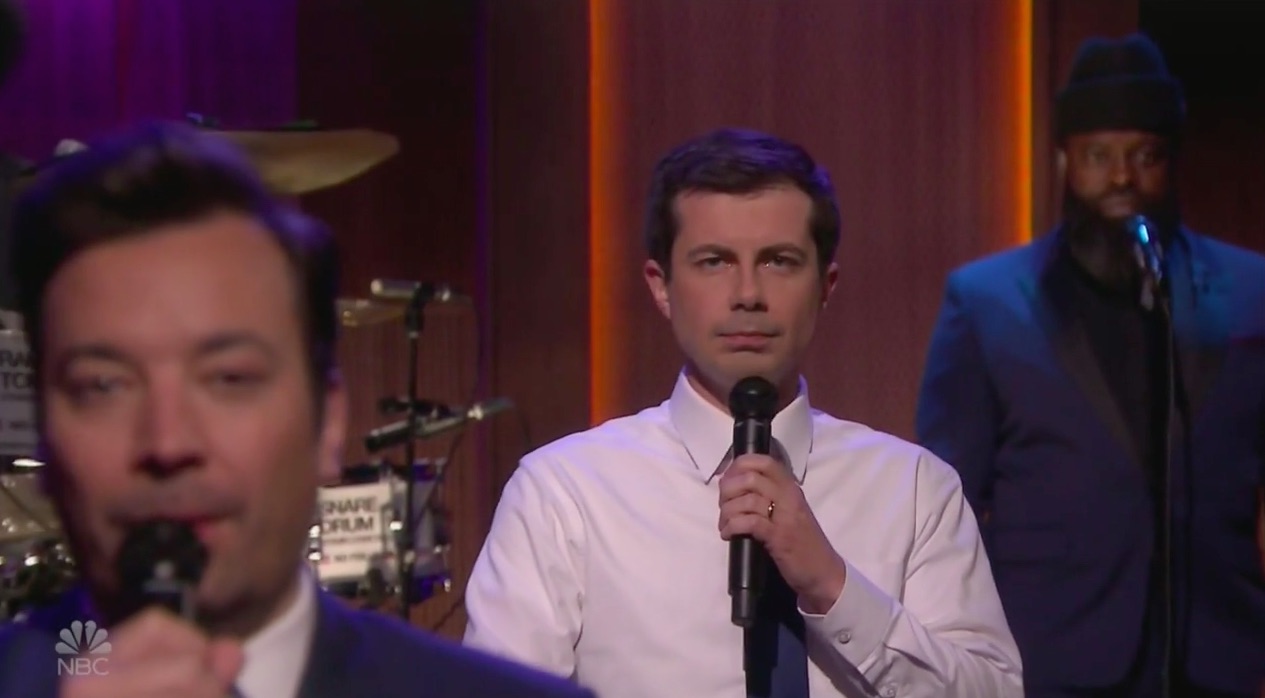WATCH Mayor Pete Buttigieg Slow Jam the News With Jimmy Fallon