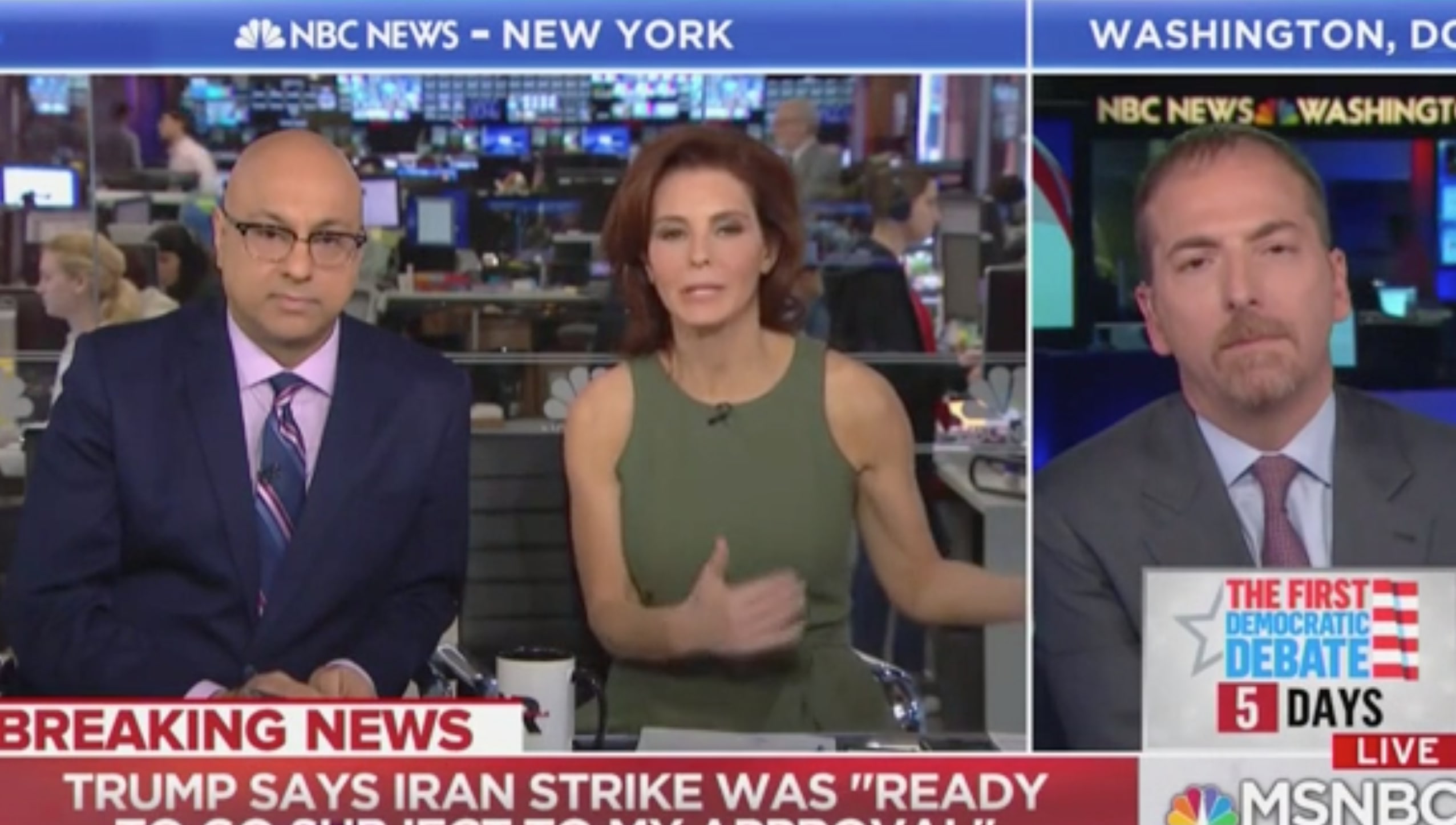 Stephanie Ruhle: Trump Was Obama-Like in Calling Off Attack