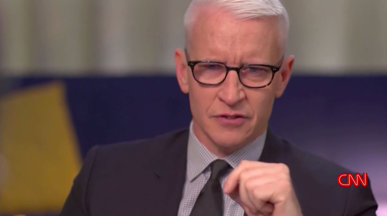 Anderson Cooper Moved to Tears During Discussion About Grief With(02)