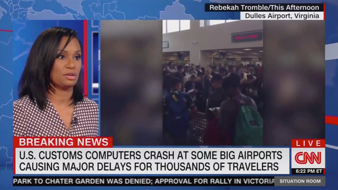 Customs Computer Outage Strikes Airports Nationwide