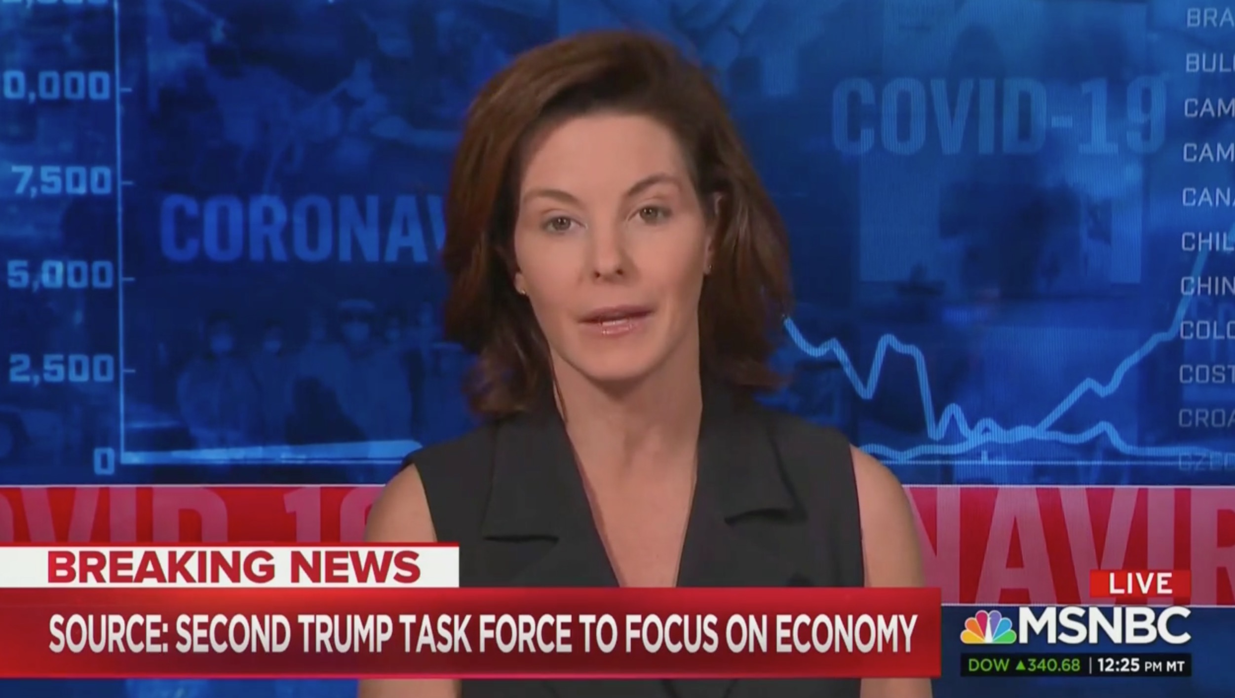 Stephanie Ruhle Mocks Trump Coronavirus Economic Task Force