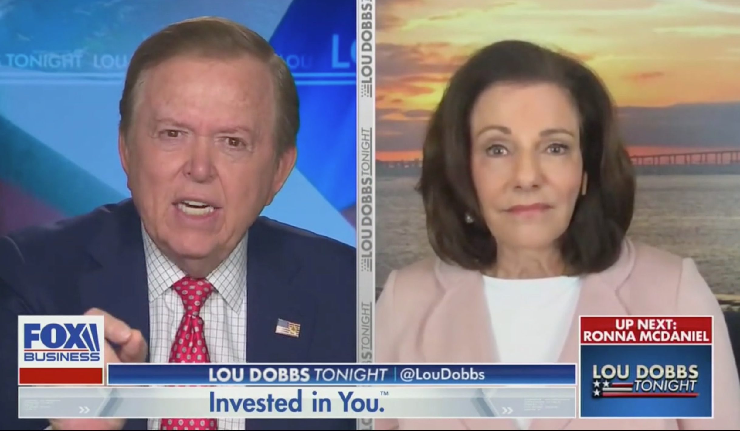 Lou Dobbs Suggests U.S. Should Take China to War Over Coronavirus