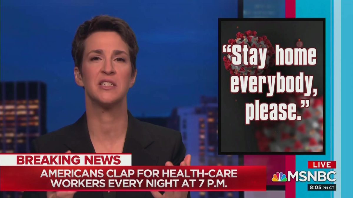 Cable News Ratings Friday Rachel Maddow Wins at 9 A.M.